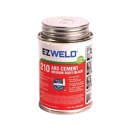 Thrifco Plumbing 4 Oz ABS Cement 6722500